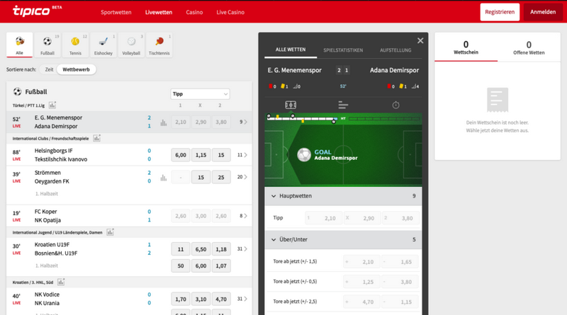 Tipico Gamings App